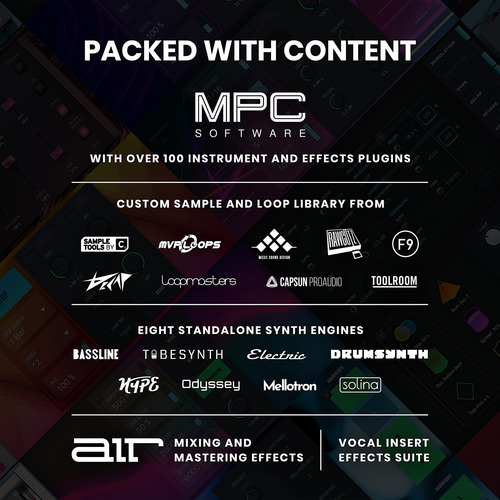 Controlador Midi Akai Professional Mpc Studio Beat Maker Con
