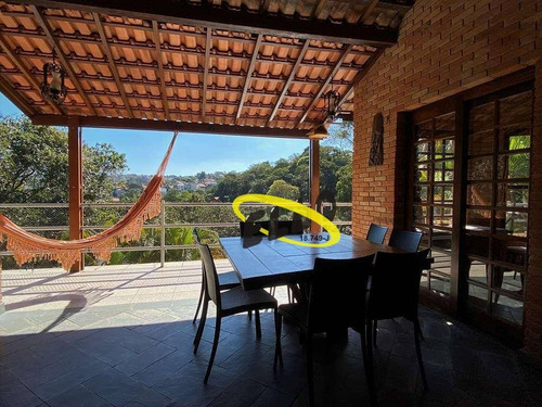 Forest Hills - Rústica, 4 Dorms (2 Sts), 4 Áreas Gourmet, Piscina, Sauna E Vista! - Ca5032