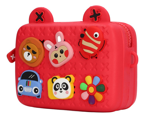 Bolsa De Ombro Para Câmera De Desenho Animado, Protetora Inf