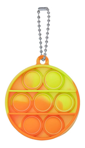 Mini Push Pop-up Sensorial Burbuja Juguete Llavero 5pcs