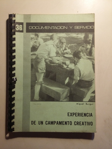 Experiencia De Un Campamento Creativo  Miguel Burgui