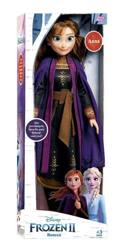Imagem 2 de 2 de Boneca Disney Anna 80cm - Frozen 2 - Baby Brink