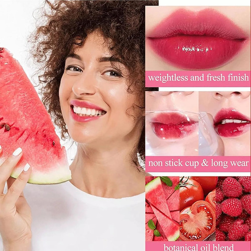 Q Brillo De Labios B De Larga Duración Fafamoon, 4 Unidades