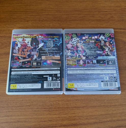 Jogos Ps3 - Combo Mugen Souls Japonês Mídia Física (Usado)