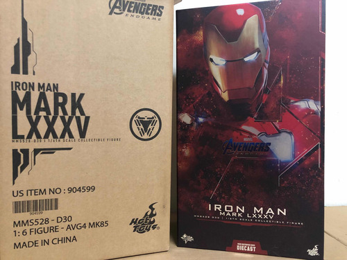 Iron Man Mk 85 Avengers Endgame Marvel Hot Toys Tony Stark