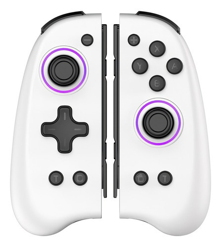 Controlador Joypad Nintendo Switch/Switch Oled Iine Genius Rgb Color Blanco