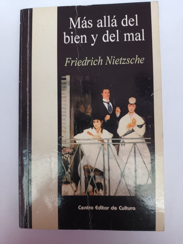 Más Allá Del Bien Y Del Mal. Nietzsche.  Usado Villa Luro 