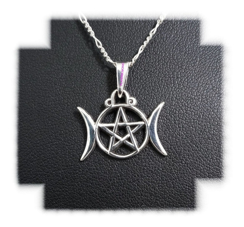 Dije Wicca Chica En Plata Solida Ley 925