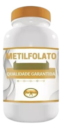 Metilfolato ( Vit B9/ Ac. Folico) 5mg 120 Cáps. Sublingual Sabor Sem sabor