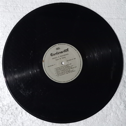 Lp Sinal De Alerta Frágil E Pequenina 1991 (Usado)