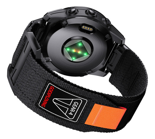 Correa De Nailon Trenzada Para Garmin Fenix 7x 6x Pro/epix P
