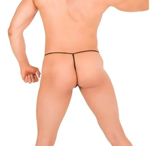 Sensual Tanga Para Hombre Hilo Dental Tela Satinada Ta30