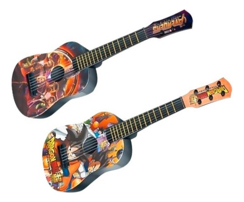 Guitarra Criolla Madera Cuerdas De Metal Infantil Ml 1035