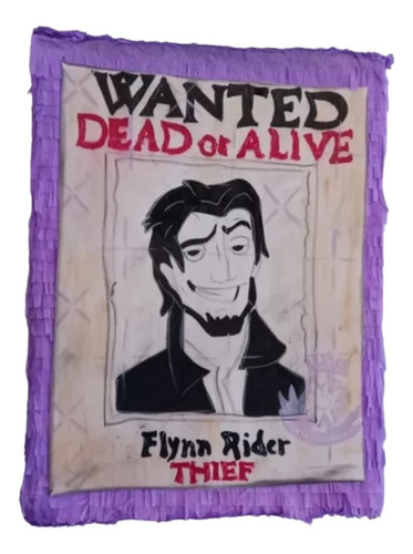 Piñata Flynn Rider Rapunzel Enredados