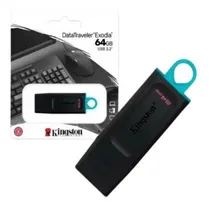 Comprar Pendrive Kingston 64gb Exodia Usb 3.2 Laptop Pc Musica