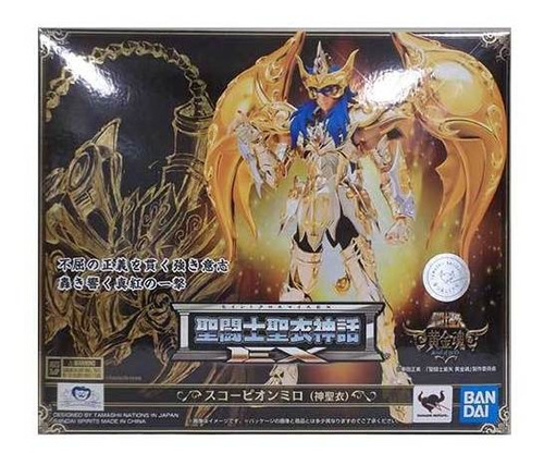 Myth Cloth Ex Escorpio God Cloth Soul Of Gold- Bandai