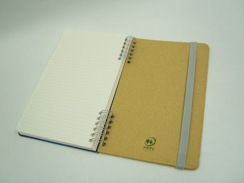 Imagen 3 de 6 de Libreta Pasta Dura Espiral Grabado Láser Y Envío De Regalo
