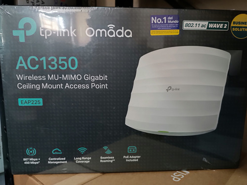 Access Point Eap 225 Gigabit Dual Band Ac1350 Tplink