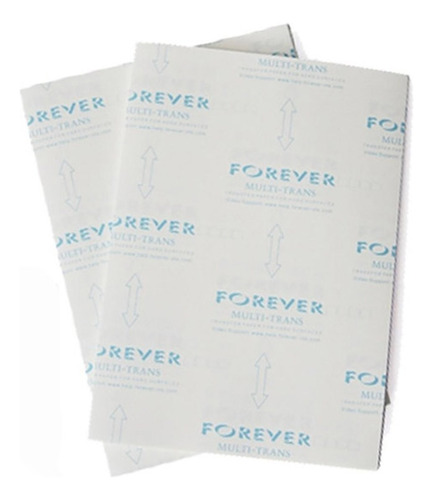 Papel Transferencia Láser P/rígidos Forever Multi Trans A3