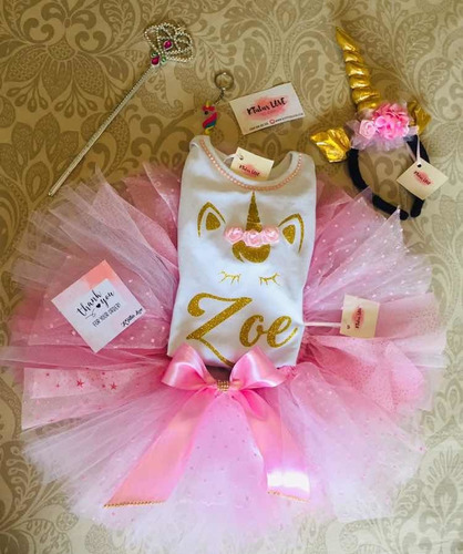 Tutus  Personalizados Unicornios Lindo