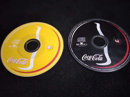 Coleção De Mini Cds Vibe Sound Coca Cola Com Estojo Original (Usado)