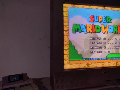 Super Mario World Snes Supernintendo Original