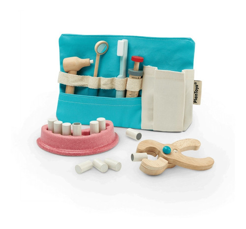 Juego Set De Dentista De Madera Para Niños Plantoys -piki.uy