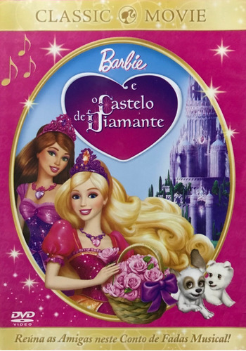 Dvd Barbie O Castelo De Diamante - Novo E Lacrado