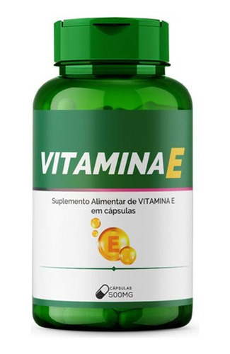 Suplemento Alimentar Vitamina E - 120 Cápsulas Biovitta's