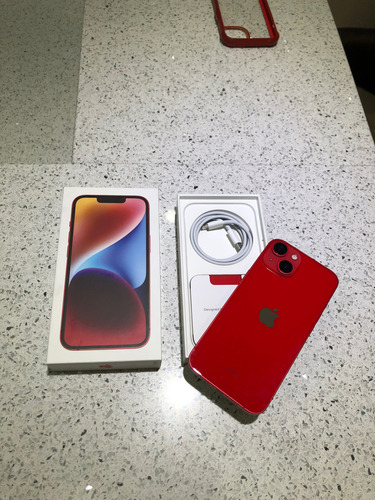 Celular iPhone 14 Rojo 128 Gb (Usado)