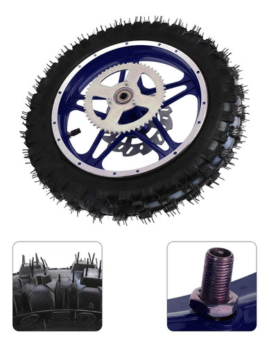 . Conjunto De Rueda Trasera De 2.510 Pulgadas Con Cojinete