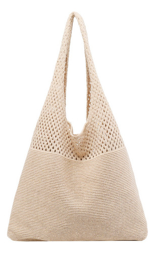 Bolso De Ganchillo Retro De Verano, Bolso Hueco, Femenino