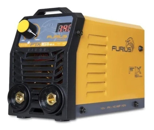 Imagen 1 de 2 de Soldadora inverter Furius FIX 161 Mini 50Hz/60Hz 110V