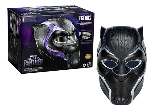 Casco Electrónico Marvel Legends Series Black Panther