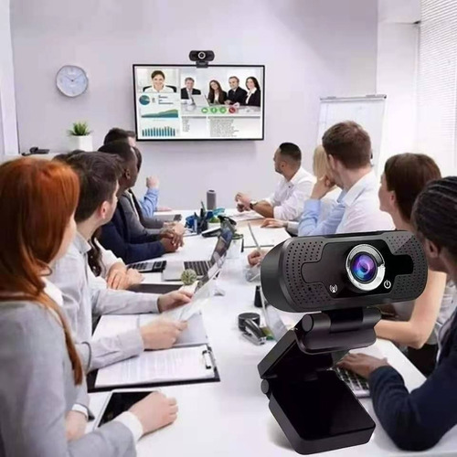 Camara Webcam Usb Con Micrófono Teletrabajo Videoconferencia