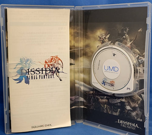 Dissidia Final Fantasy Japones Para Sony Psp Fisico (Usado)