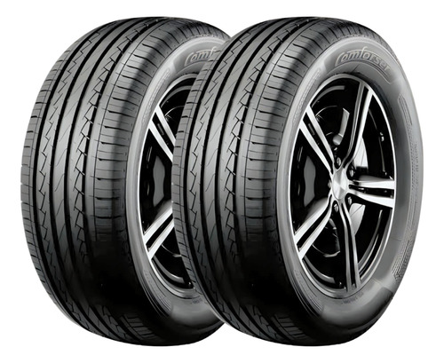Kit 2 Pneus Aro 15 185/65r15 Comforser Cf510 Sandero Onix