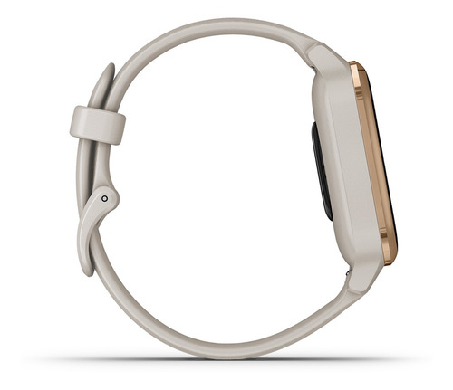 Imagen 4 de 6 de Reloj Gps Multideporte Garmin Venu Sq Music Beige/oro Rosa