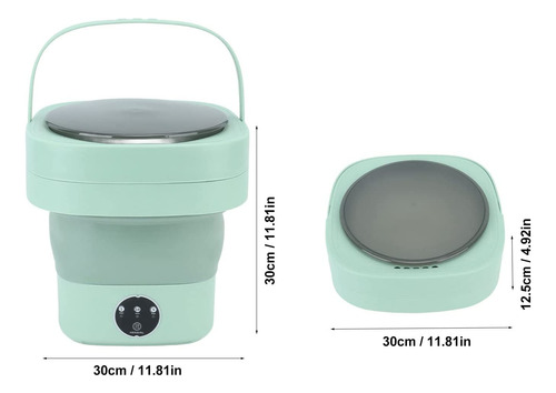Mini Lavadora Portátil De Secado Por Centrifugado Suave De