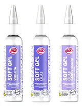 Comprar Pack De 3 Colorantes Tonos Violeta Soft Gel Para Repostería