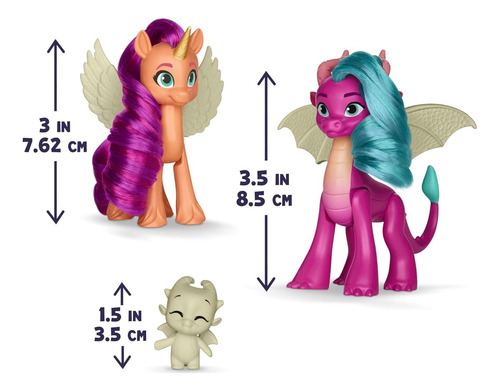 My Little Pony Dragon Sorpresa Fluorescente