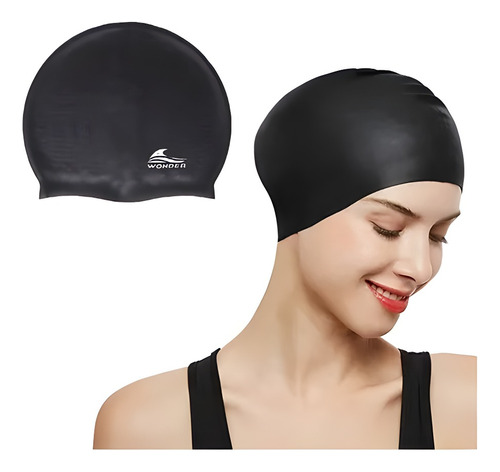 Gorro De Natacion Conquest, Piscina Silicona De Alta Calidad