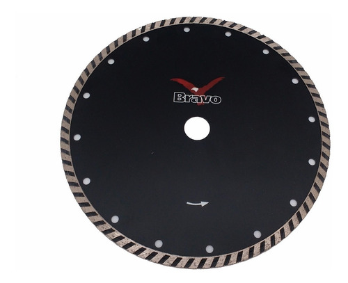 Disco Diamantado 230mm Bravo Turbo Tb-9 De Aliafor