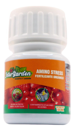 Fertilizante Amino Stress 100ml Orgánico- Todos Los Cultivos