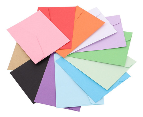 120pcs Mini Envelopes Pequeno Saudação Mensagem Carta Statio