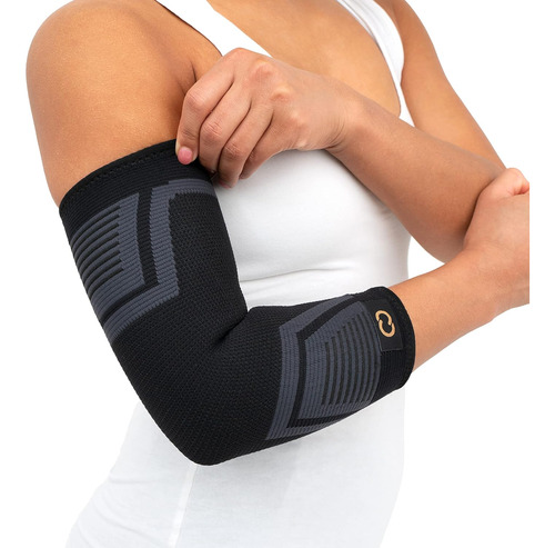 Powerknit Elbow Sleeve Codera Sin Costuras Hombres Y Mu...