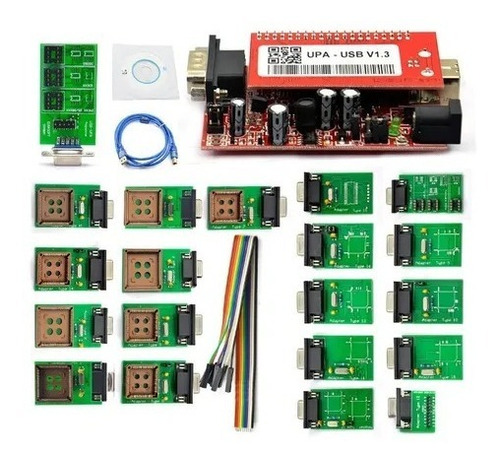 Programador Upa Usb V1.3 Eeprom Automotriz Ecu Immo Full Set