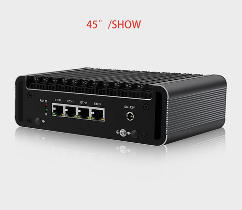 Hkuxzr Firewall Mini Pc, Intel Celeron J4125 Quad Core 4xint