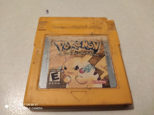 Pokemón Soecial Pikachu Edition Yellow Gbc Game Boy Color (Usado)