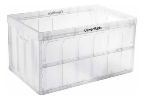 Caja Organizadora Plegable Clevermade 980039055 Transparente